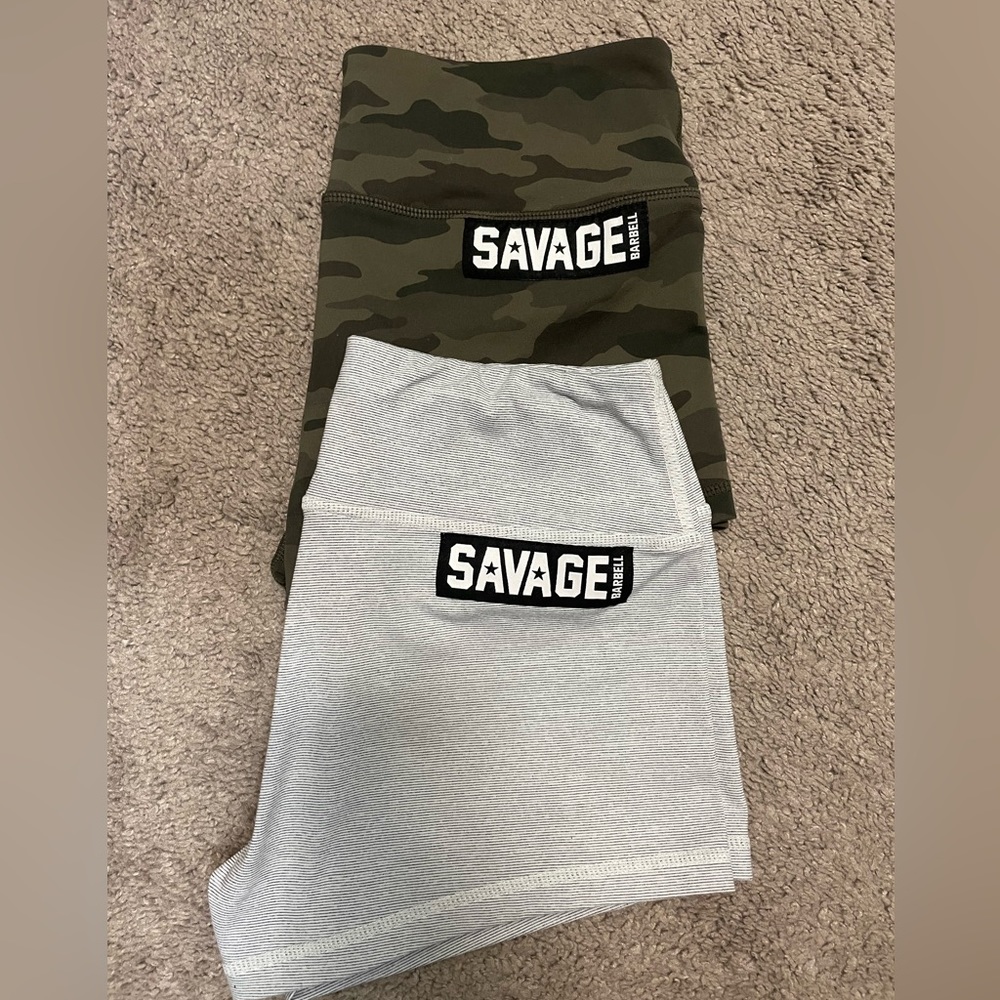 Savage Barbell Booty Shorts
